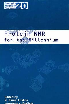 Couverture de l’ouvrage Protein NMR for the Millennium