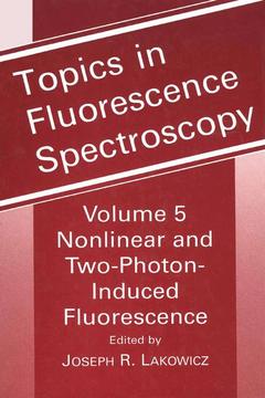 Couverture de l’ouvrage Topics in Fluorescence Spectroscopy