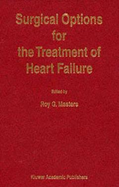 Couverture de l’ouvrage Surgical Options for the Treatment of Heart Failure