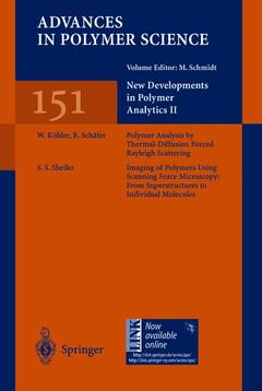 Cover of the book New Developments in Polymer Analytics II