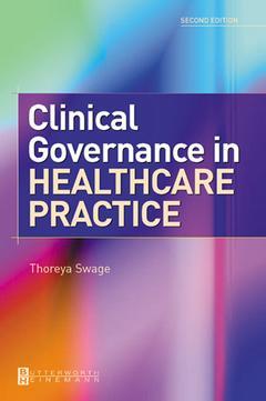 Couverture de l’ouvrage Clinical Governance in Healthcare Practice