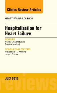 Couverture de l’ouvrage Hospitalization for Heart Failure, An Issue of Heart Failure Clinics