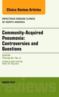 Couverture de l’ouvrage Community Acquired Pneumonia: Controversies and Questions, an Issue of Infectious Disease Clinics