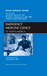 Couverture de l’ouvrage Acute Ischemic Stroke, An Issue of Emergency Medicine Clinics