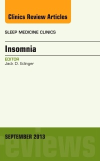 Cover of the book Insomnia, An Issue of Sleep Medicine Clinics