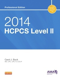 Couverture de l’ouvrage 2014 HCPCS Level II Professional Edition