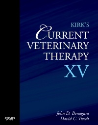 Couverture de l’ouvrage Kirk's Current Veterinary Therapy XV