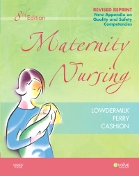 Couverture de l’ouvrage Maternity Nursing - Revised Reprint