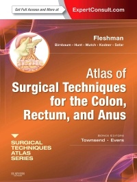 Couverture de l’ouvrage Atlas of Surgical Techniques for Colon, Rectum and Anus