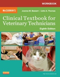 Couverture de l’ouvrage Workbook for McCurnin's Clinical Textbook for Veterinary Technicians