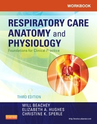 Couverture de l’ouvrage Workbook for Respiratory Care Anatomy and Physiology
