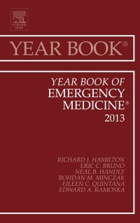 Couverture de l’ouvrage Year Book of Emergency Medicine 2013