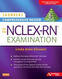 Couverture de l’ouvrage Saunders Comprehensive Review for the NCLEX-RN® Examination 