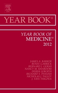 Couverture de l’ouvrage Year Book of Medicine 2012