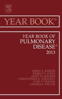 Couverture de l’ouvrage Year Book of Pulmonary Diseases 2013