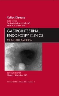 Couverture de l’ouvrage Celiac Disease, An Issue of Gastrointestinal Endoscopy Clinics