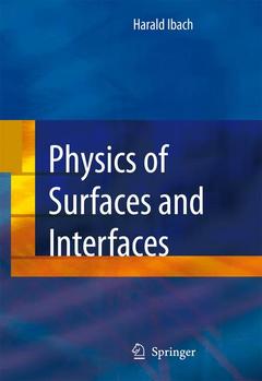 Couverture de l’ouvrage Physics of Surfaces and Interfaces