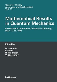 Couverture de l’ouvrage Mathematical Results in Quantum Mechanics