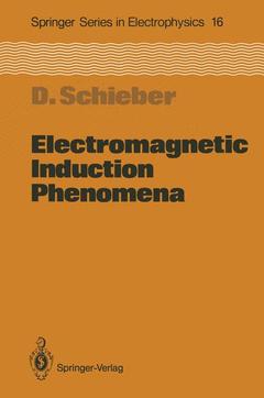 Couverture de l’ouvrage Electromagnetic Induction Phenomena