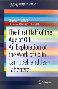 Couverture de l’ouvrage The First Half of the Age of Oil
