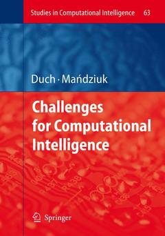 Cover of the book Challenges for Computational Intelligence
