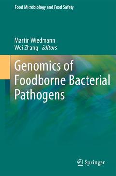 Couverture de l’ouvrage Genomics of Foodborne Bacterial Pathogens