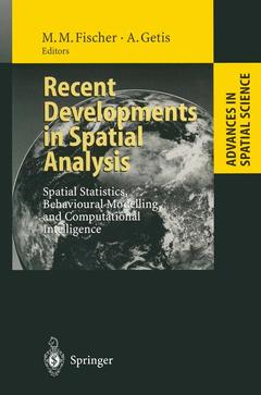 Couverture de l’ouvrage Recent Developments in Spatial Analysis