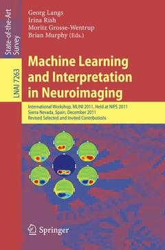 Couverture de l’ouvrage Machine Learning and Interpretation in Neuroimaging