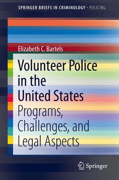 Cover of the book Volunteer Police in the United States