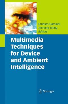 Couverture de l’ouvrage Multimedia Techniques for Device and Ambient Intelligence