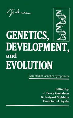 Couverture de l’ouvrage Genetics, Development, and Evolution