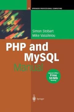 Couverture de l’ouvrage PHP and MySQL Manual