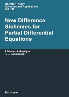 Couverture de l’ouvrage New Difference Schemes for Partial Differential Equations