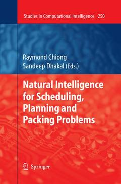 Cover of the book Natural Intelligence for Scheduling, Planning and Packing Problems