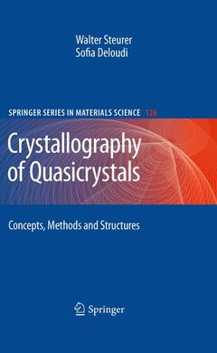 Couverture de l’ouvrage Crystallography of Quasicrystals