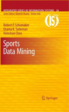 Couverture de l’ouvrage Sports Data Mining