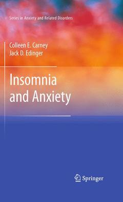 Cover of the book Insomnia and Anxiety