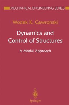 Couverture de l’ouvrage Dynamics and Control of Structures