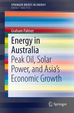 Couverture de l’ouvrage Energy in Australia