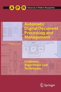 Couverture de l’ouvrage Automatic Digital Document Processing and Management