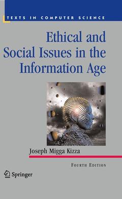 Couverture de l’ouvrage Ethical and Social Issues in the Information Age
