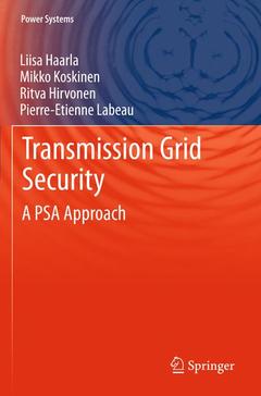Couverture de l’ouvrage Transmission Grid Security