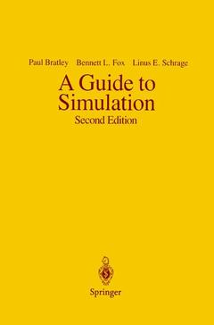Cover of the book A Guide to Simulation