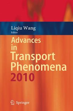 Couverture de l’ouvrage Advances in Transport Phenomena
