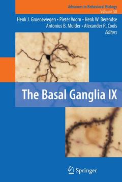 Cover of the book The Basal Ganglia IX