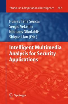 Couverture de l’ouvrage Intelligent Multimedia Analysis for Security Applications