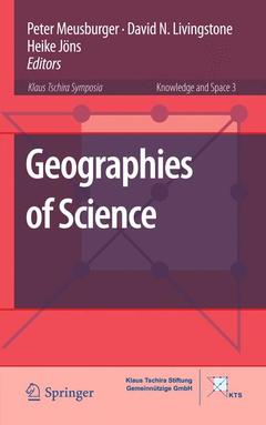 Couverture de l’ouvrage Geographies of Science