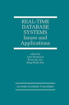 Cover of the book Real-Time Database Systems