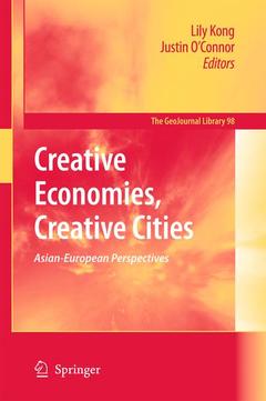 Cover of the book Creative Economies, Creative Cities