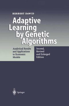 Couverture de l’ouvrage Adaptive Learning by Genetic Algorithms
